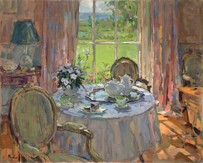 Sunlit Teatime by Susan Ryder